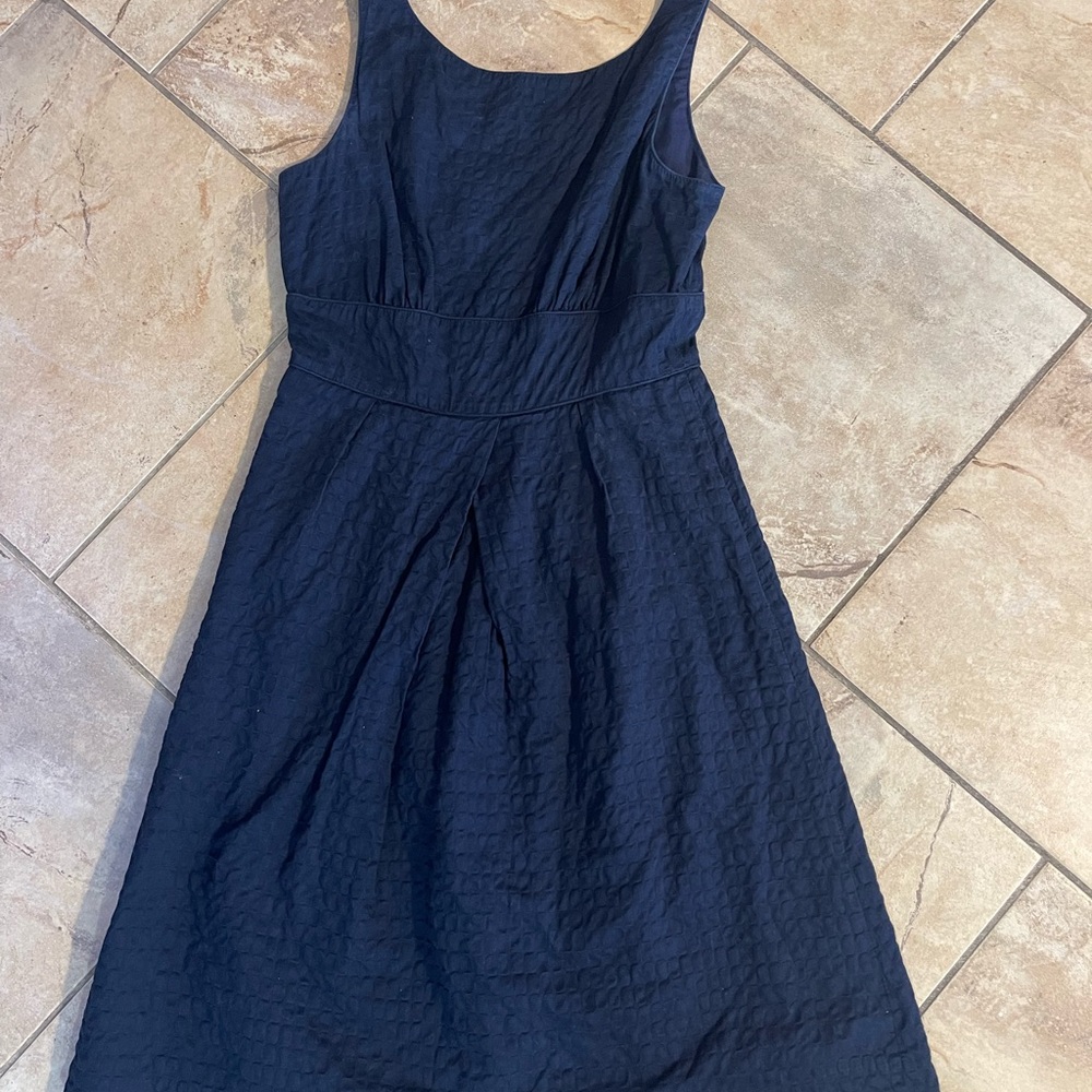 J. Crew size 2 Navy Blue Sleeveless Dress